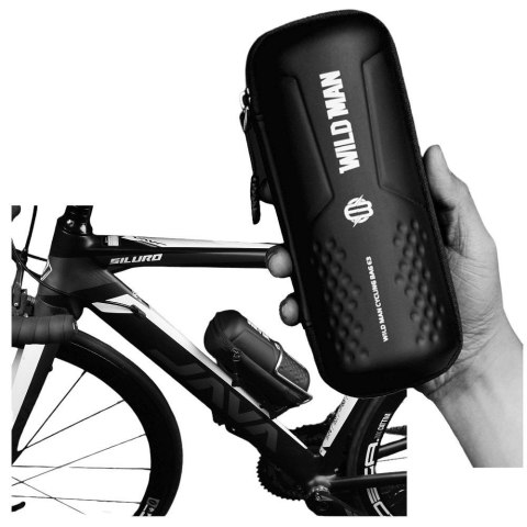 WILDMAN sakwa rowerowa do uchwytu na bidon 0,8L E3 czarna