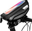 WILDMAN sakwa rowerowa na kierownicę na zamek 1L (4" - 7") E1 czarna