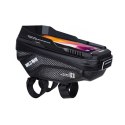 WILDMAN sakwa rowerowa na kierownicę na zamek 1L (4" - 7") XT1 czarna