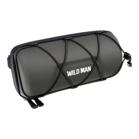 WILDMAN sakwa rowerowa na kierownicę na zamek 2L GD7X zielona