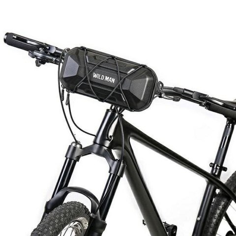 WILDMAN sakwa rowerowa na kierownicę na zamek 2L XT17 czarna