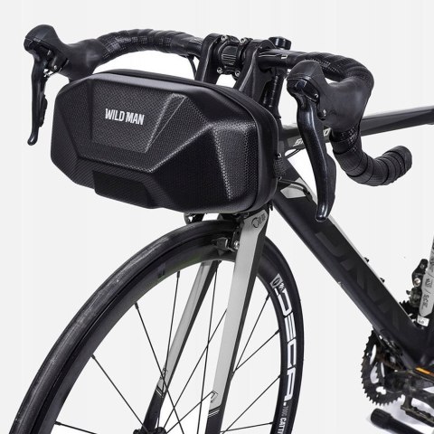 WILDMAN sakwa rowerowa na kierownicę na zamek 3,5L X9 czarna