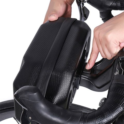 WILDMAN sakwa rowerowa na kierownicę na zamek 3,5L X9 czarna