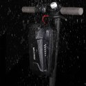 WILDMAN sakwa rowerowa na ramę na zamek 1,2L (4" - 7") ES10 czarna