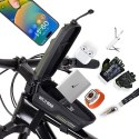 WILDMAN sakwa rowerowa na ramę na zamek 1L (4" - 7") GX200 zielona