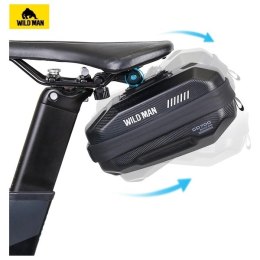 WILDMAN sakwa rowerowa na ramę na zamek 1L (4