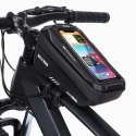 WILDMAN sakwa rowerowa na ramę na zamek 1L (4" - 7") XS2 czarna