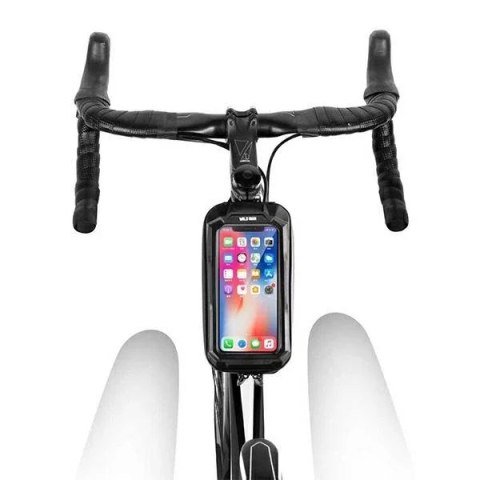 WILDMAN sakwa rowerowa na ramę na zamek 1L (4" - 7") XS2 czarna