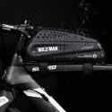 WILDMAN sakwa rowerowa na ramę na zamek 1L EX czarna