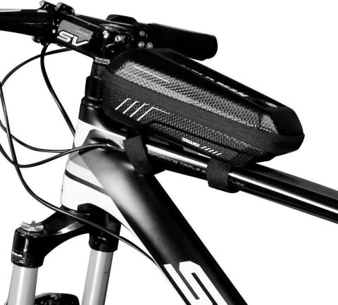 WILDMAN sakwa rowerowa na ramę na zamek 1L E5S czarna