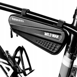 WILDMAN sakwa rowerowa pod ramę na zamek 1,2L ES4 czarna