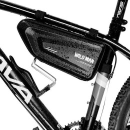 WILDMAN sakwa rowerowa pod ramę na zamek 1,5L E4 czarna
