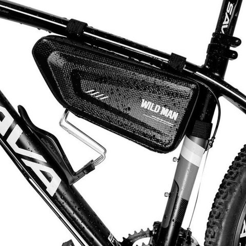 WILDMAN sakwa rowerowa pod ramę na zamek 1,5L E4 czarna