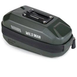 WILDMAN sakwa rowerowa pod siodełko na zamek 0,8L GD700 zielona