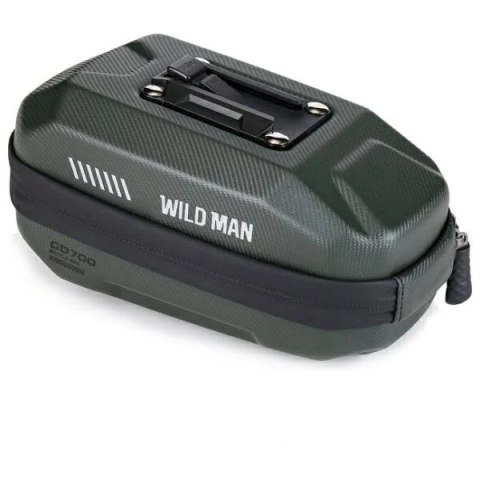 WILDMAN sakwa rowerowa pod siodełko na zamek 0,8L GD700 zielona