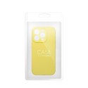 Futerał do iPhone 17 Silicone 2mm zgodny z MagSafe żółty