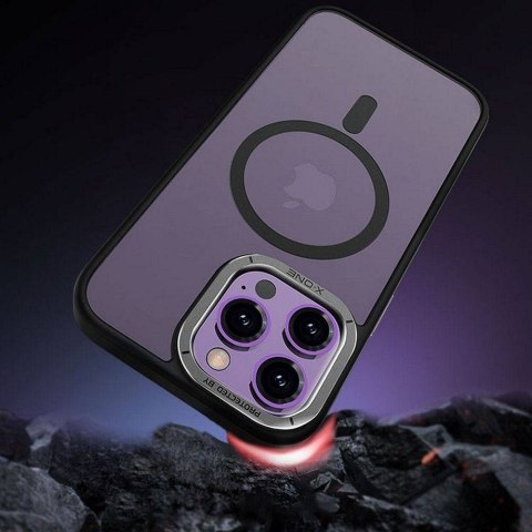 Futerał X-ONE Dropguard Magnetic Case Air (kompatybilny z MagSafe) - do Apple iPhone 16 Pro Max czarny