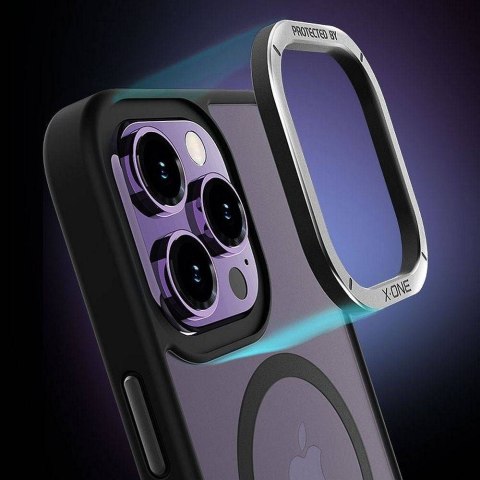 Futerał X-ONE Dropguard Magnetic Case Air (kompatybilny z MagSafe) - do Apple iPhone 16 Pro Max czarny