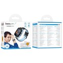 Smartwatch dla dzieci Hoco 1,69" 4G GPS z funkcją rozmowy Y104 niebieski