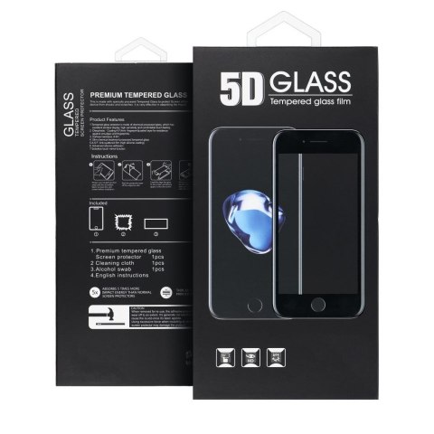 5D Full Glue Tempered Glass - do iPhone 16 Pro Max (Privacy) czarny