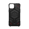 UAG Urban Armor Gear futerał MONARCH PRO kompatybilny z MagSafe do IPHONE 15 Plus kevlar black