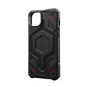 UAG Urban Armor Gear futerał MONARCH PRO kompatybilny z MagSafe do IPHONE 15 Plus kevlar black