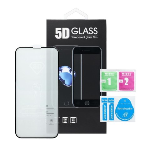 5D Full Glue Tempered Glass - do iPhone 17 czarny