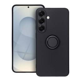 Futerał do Samsung S25 PLUS Silicone Ring czarny