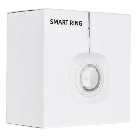 Smart Ring R11M- inteligentny pierścień ze stali ze stacją ładującą rozmiar 12 (21,4mm) złoty