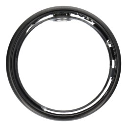 Smart Ring R11M- inteligentny pierścień ze stali ze stacją ładującą rozmiar 7 (17,3mm) czarny