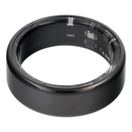 Smart Ring R11M- inteligentny pierścień ze stali ze stacją ładującą rozmiar 8 (18,1mm) czarny