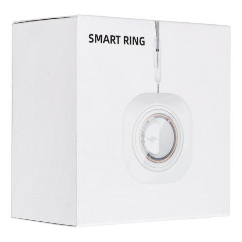 Smart Ring R11M- inteligentny pierścień ze stali ze stacją ładującą rozmiar 8 (18,1mm) czarny