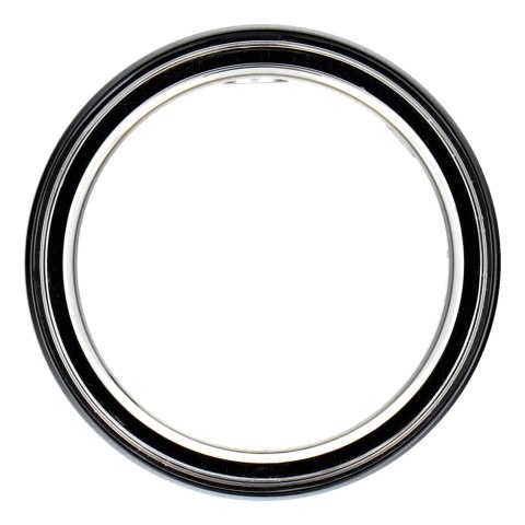 Smart Ring R8- inteligentny pierścień ceramiczny ze stacją ładującą rozmiar 15,4mm czarny