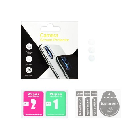 Szkło hartowane Tempered Glass Camera Full Cover - do Samsung S23/23 Plus