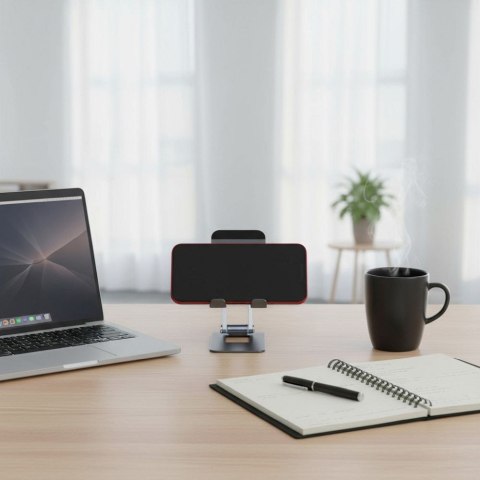 Uchwyt na telefon / tablet biurkowy składany Forcell F-Grip Fold Stand 1 szary