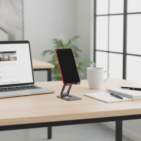 Uchwyt na telefon / tablet biurkowy składany Forcell F-Grip Fold Stand 1 szary