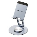 Uchwyt na telefon / tablet biurkowy składany Forcell F-Grip Fold Stand 3 360 szary