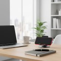Uchwyt na telefon / tablet biurkowy składany Forcell F-Grip Fold Stand 3 360 szary
