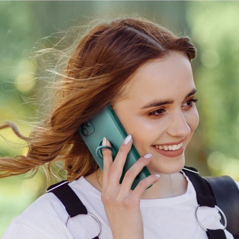 Futerał do Xiaomi Redmi Note 15 PRO PLUS 5G Silicone Ring zielony