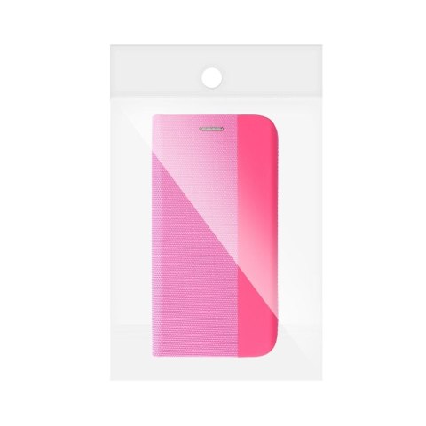 Etui z klapką na iPhone 16 PLUS Sensitive Book różowe