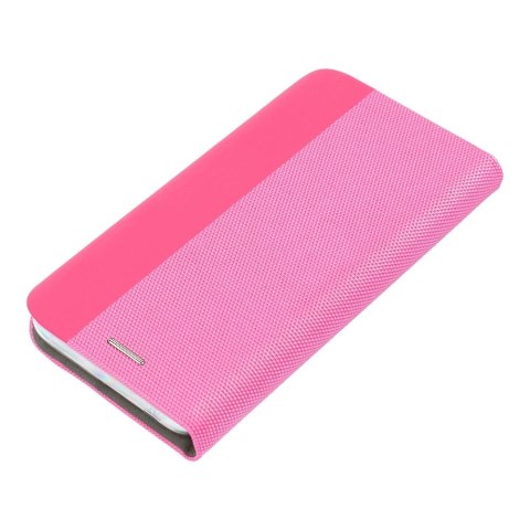 Etui z klapką na iPhone 16e (SE 4 2025) Sensitive Book różowe