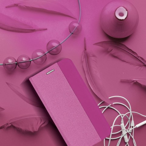 Etui z klapką na iPhone 16e (SE 4 2025) Sensitive Book różowe