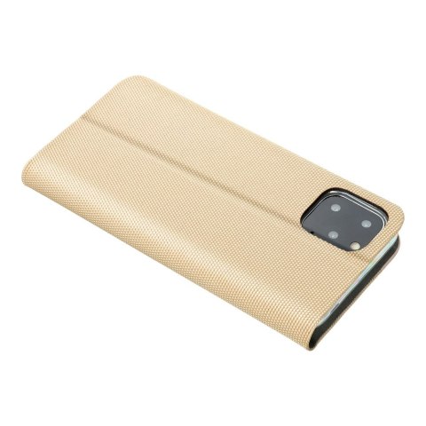 Etui z klapką na iPhone 16e (SE 4 2025) Sensitive Book złote
