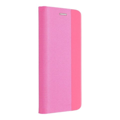 Etui z klapką na Samsung A10 Sensitive Book różowe