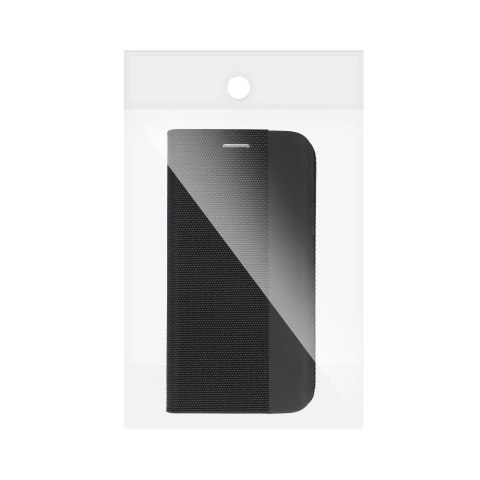 Etui z klapką na Samsung A12 / M12 Sensitive Book czarne