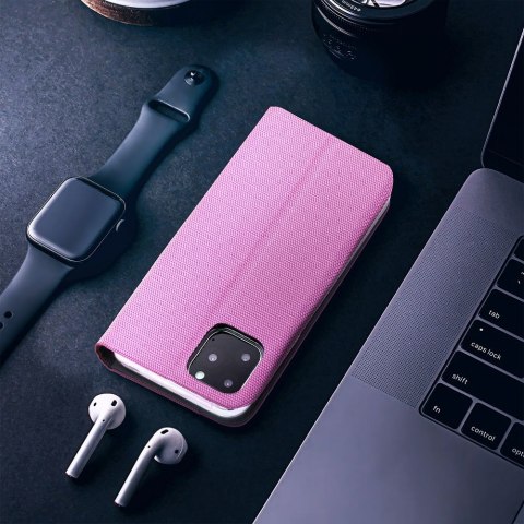 Etui z klapką na Samsung A26 5G Sensitive Book różowe