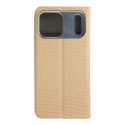 Etui z klapką na iPhone 17 PRO MAX Sensitive Book złote