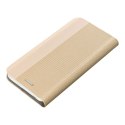 Etui z klapką na iPhone 17 PRO Sensitive Book złote
