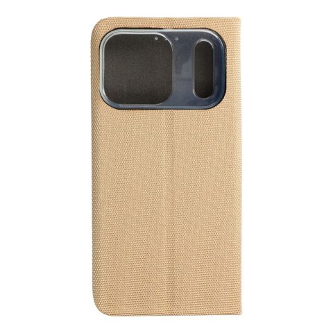Etui z klapką na iPhone 17 PRO Sensitive Book złote