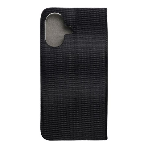 Etui z klapką na iPhone 17 Sensitive Book czarne